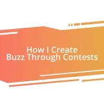 How I Create Buzz Through Contests